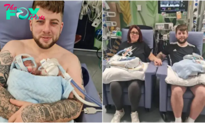 kp6.”Miracle of love: Incredible twins born at just 24 weeks, have triumphed over the challenges of life and now, after 150 grueling days, they proudly leave the hospital.”