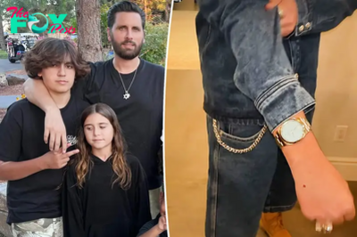 Mason Disick rocks $6K Rolex and all-denim designer ‘fit in rare appearance on Khloé Kardashian’s Instagram