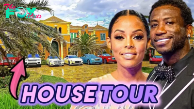 SV Absorbing the splendor and extravagance of the opulent mansion of millionaire duo Keyshia Ka’oir and Gucci Mane