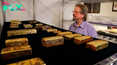 kem.Discovered More than 3,100 gold coins, 45 gold bars and more than 48 tons of silver were found after 150 years on the ocean floor, making divers stunned when they found them.