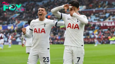 Tottenham take control of top four battle as four second-half goals put Aston Villa to the sword