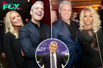 Andy Cohen all smiles at pre-Oscars party amid shocking Bravo lawsuit