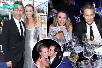‘Will & Grace’ alum Eric McCormack, wife Janet Holden look cozy at Oscars 2024 party after divorce filing