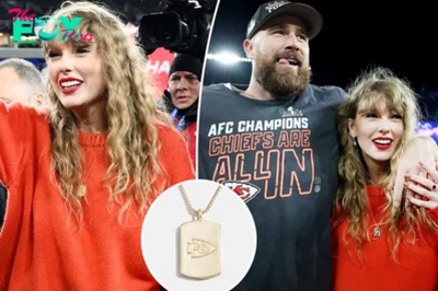Taylor Swift’s Kansas City Chiefs necklace is back in stock at BaubleBar — and 25% off