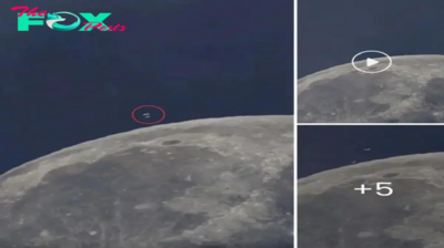 Amazing! Mysterious Sighting: ‘UFO Spotted’ on the Dark Side of the Moon in Daylight Video Raises Questions