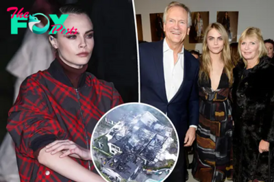 Cara Delevingne’s parents say daughter is ‘devastated’ after LA mansion burned down, reveal cause of fire