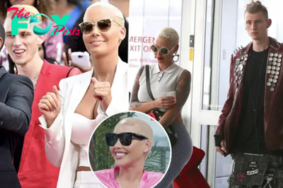 Amber Rose says ex Machine Gun Kelly apologized to her for not treating her better