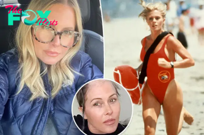 ‘Baywatch’ alum Nicole Eggert, 52, shaves head amid battle with ‘very rare’ form of breast cancer