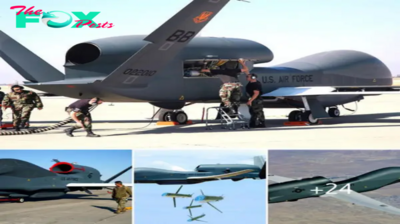“Unveiling the RQ-4 Global Hawk: America’s Premier Unmanned Aerial Vehicle Takes Flight” -zedd