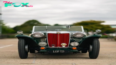 DQ “The 1947 MG TC: A Timeless Classic That Epitomized the Post-War Era”