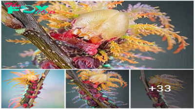 Discovering the only devilish worm in the world with extremely bright colors that attract prey