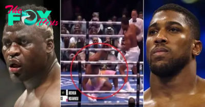New Video Shows Anthony Joshua, Francis Ngannou KO Was Rigged