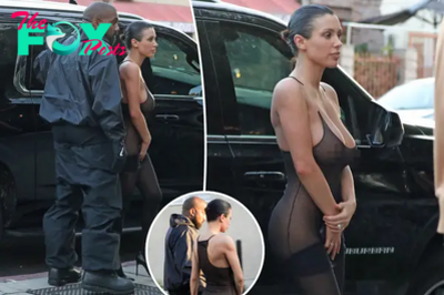 Kanye West’s wife Bianca Censori rocks completely see-through outfit for outing, date night in LA