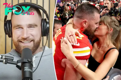 Travis Kelce fuels Taylor Swift engagement, baby rumors with talk of rings and children on podcast