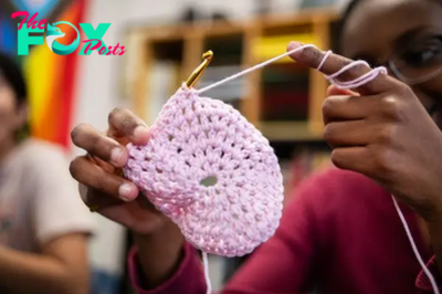 Forget TikTok. Crocheting is the new craze at this Colorado elementary and middle school.