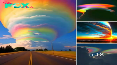 Incredible Spectacle: Capturing the Mesmerizing Beauty of ‘Fire Rainbows’