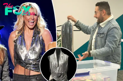 Britney Spears’ 2012 ‘X Factor’ chainmail halter top up for auction, could fetch five figures