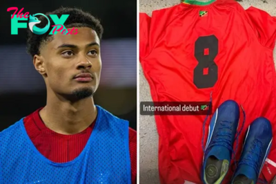 18-year-old makes his international debut BEFORE playing for Liverpool