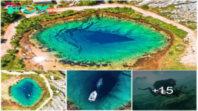 The Breathtaking Surreal Beauty of the ‘Eye of the Earth’ Water Lake