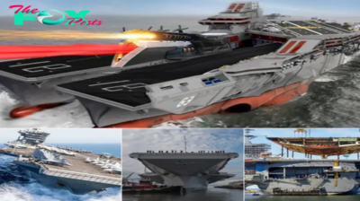 Exploring the World’s Largest $13 Billion Aircraft Carrier: A Majestic Marvel of the Ocean