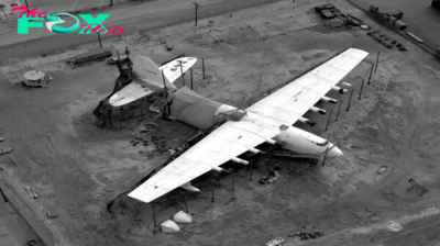 Giant Wooden Hughes H-4 Hercules: The Flying Boat That Took Flight Only Once