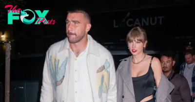 Taylor Swift and Boyfriend Travis Kelce Hold Hands During PDA-Filled Bahamas Vacation