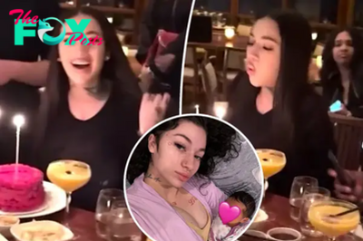 ‘Cash Me Outside’ girl Bhad Bhabie drops $6K on 21st birthday dinner after giving birth to first baby