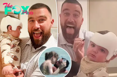 ‘Uncle’ Travis Kelce adorably bonds with Chandler Parsons’ baby amid Taylor Swift romance