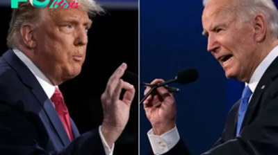 Trump Criticized After Posting Video With an Image of President Biden Hog-Tied in a Truck