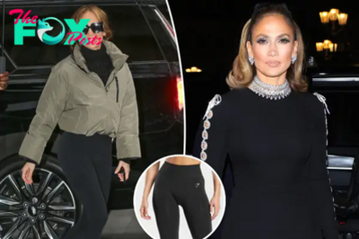 Jennifer Lopez’s Prada sneakers cost $1,200, but her leggings are just $38