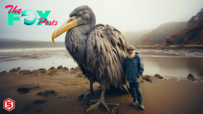.Exploring Earth’s Ancient Giant Avian: Astonishing Footage Reveals Nature’s Marvelous Revelation, Soars at an Astonishing 5 Meters, Astounding Researchers!..D