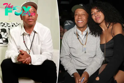 Russell Simmons shares supportive pics of daughter Aoki amid her controversial romance with Vittorio Assaf