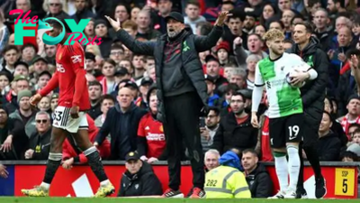 Jurgen Klopp explains touchline outburst in Liverpool's draw with Man Utd