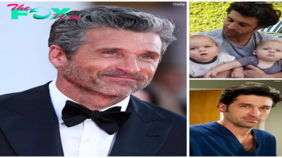 One of Patrick Dempsey’s twin sons called ‘his clone’ & ‘next McDreamy’ after their red carpet appearance