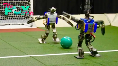 Watch derpy robots show off their soccer skills thanks to new AI training method