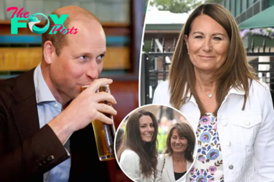 Prince William hits up pub with Kate Middleton’s mom, Carole: report