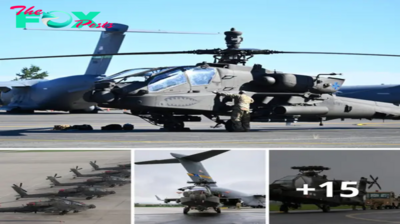 US Army Aviation Unit in Germany Welcomes Arrival of New Apache Attack Helicopter Fleet