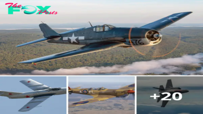 Lamz.Skies of Legend: Revealing the Top 14 Iconic Fighter Jets and Combat Aircraft in Aviation History