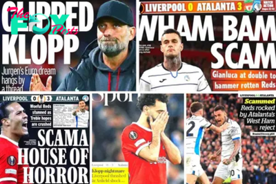 “Wheels have come off” – Media slam Liverpool after “awful, chastening night”