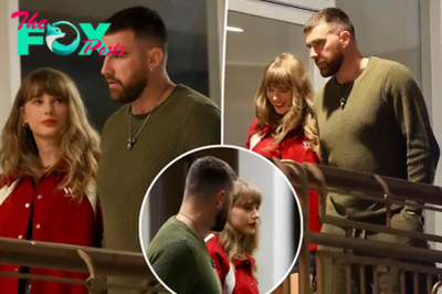 Taylor Swift and Travis Kelce hold hands during low-key date night at sushi restaurant after skipping Coachella