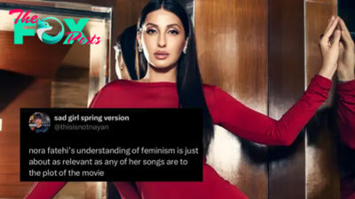 Internet slams Nora Fatehi for anti-feminist remarks