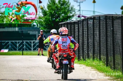 'Unexpected brake problem' caused Marquez’s crash from COTA MotoGP lead