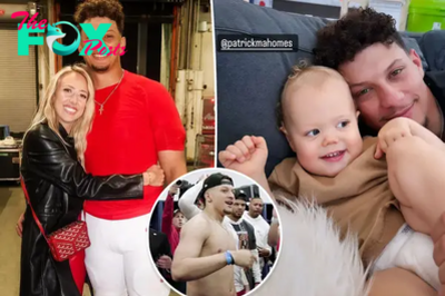 Brittany Mahomes thirsts over ‘hottttttt hubby’ Patrick after he defends ‘dad bod’