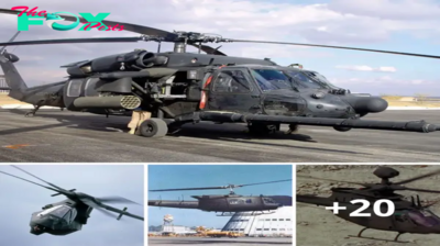 Lamz.Unveiling the Stealth: Historic Snapshot Reveals the Black Hawk Helicopter’s Covert Design