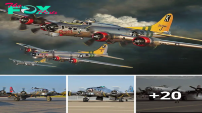 Lamz.Unveiling Aviation’s Pioneer: The Boeing B-17G, A Stellar Guardian of the Skies