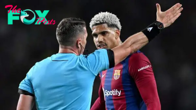Ronald Araujo sends message to Barcelona fans after red card against PSG