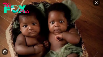 QT Celebrating the Unique Personalities of Identical Black Twin Babies