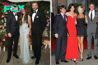 David & Victoria Beckham were so ‘starstruck’ they kept a Tom Cruise photo display: sources