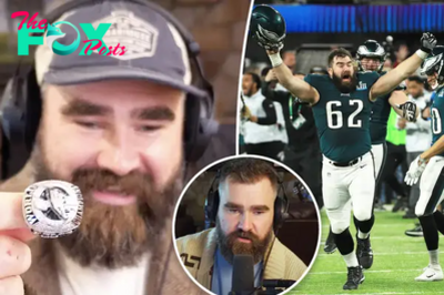 Jason Kelce thinks Super Bowl ring was ‘accidentally’ trashed at ‘New Heights’ live show: We have ‘video evidence’