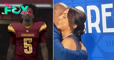 Jayden Daniels’ Mom Regina Jackson Causes A Stir At 2024 NFL Draft (Photos)